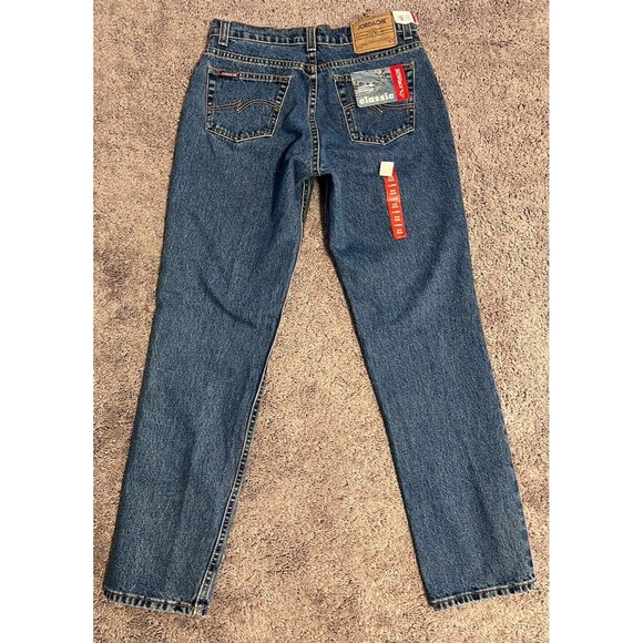 VTG NWT Jordache 5-pocket Jeans Classic Fit Denim Ladies Sz 9/10 Petite Straight - Picture 3 of 11